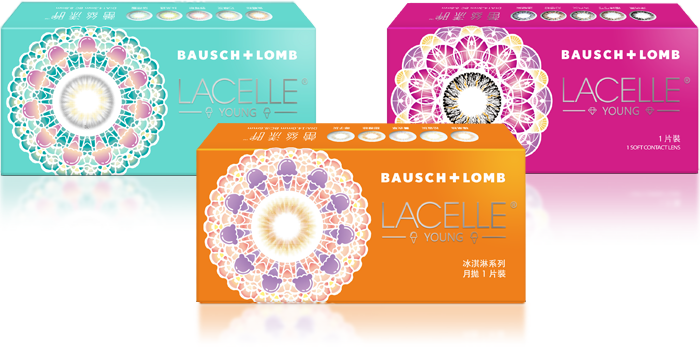 博士倫 LACELLE蕾絲漾眸系列